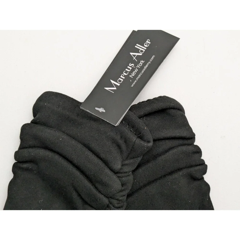 Marcus‎ Adler Ruched Touchscreen Gloves Womens Size One Size Black NWT